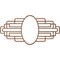 Ekena Millwork Elizabeth Wood Fretwork Pierced Ceiling Medallion, Walnut, 36"W x 18"H x 9 7/8"IW x 17"IH x 3/8"T CMWP36X18X0375EBWA - alternate 5